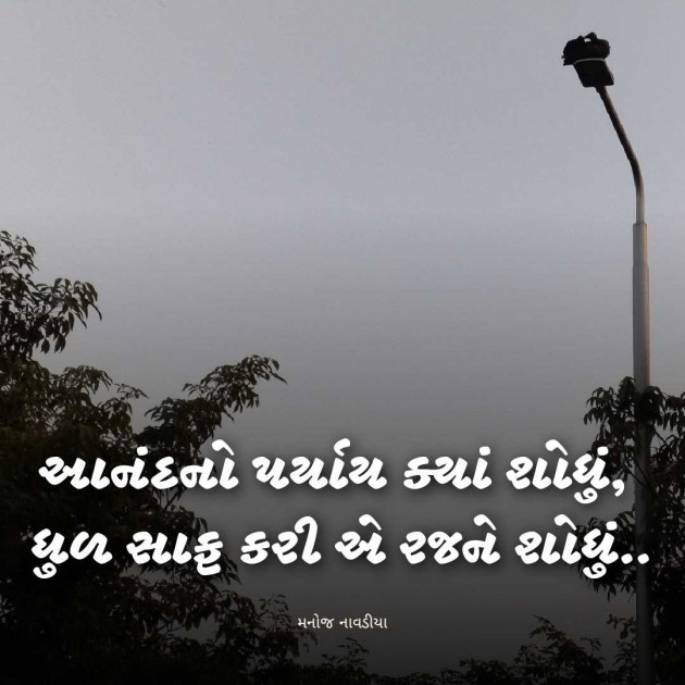 Gujarati Motivational by મનોજ નાવડીયા : 111964248