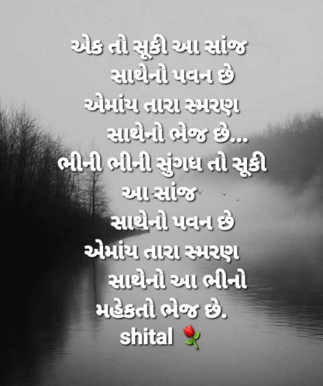 Gujarati Shayri by Shital : 111965130