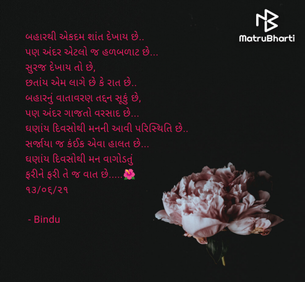 Gujarati Thought by Bindu : 111965679