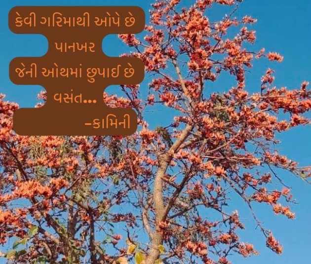 Gujarati Poem by Kamini Shah : 111968069