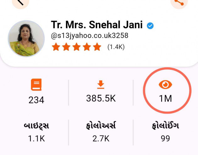 Gujarati Thank You by Tr. Mrs. Snehal Jani : 111970289