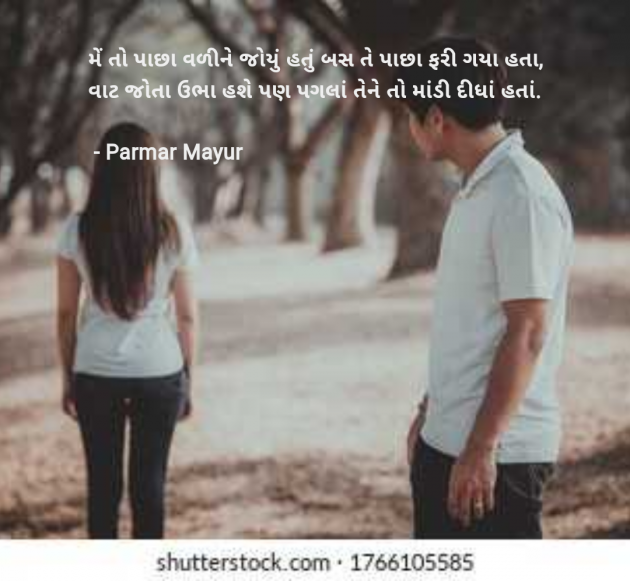 Gujarati Romance by Parmar Mayur : 111974498