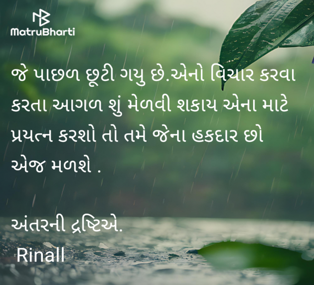 Gujarati Blog by Rinal Patel : 111974570
