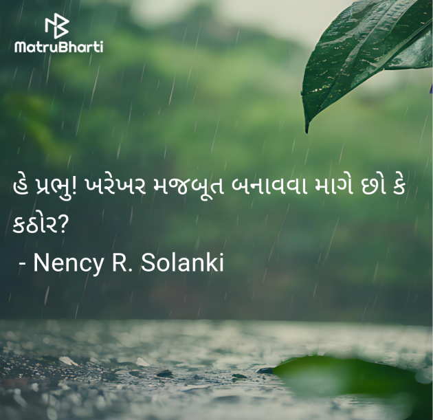 Gujarati Blog by Nency R. Solanki : 111974813