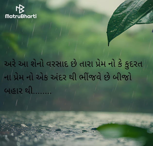 Gujarati Shayri by Ashish Rao : 111975658