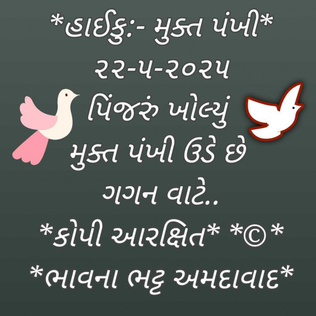 Gujarati Blog by Bhavna Bhatt : 111980105