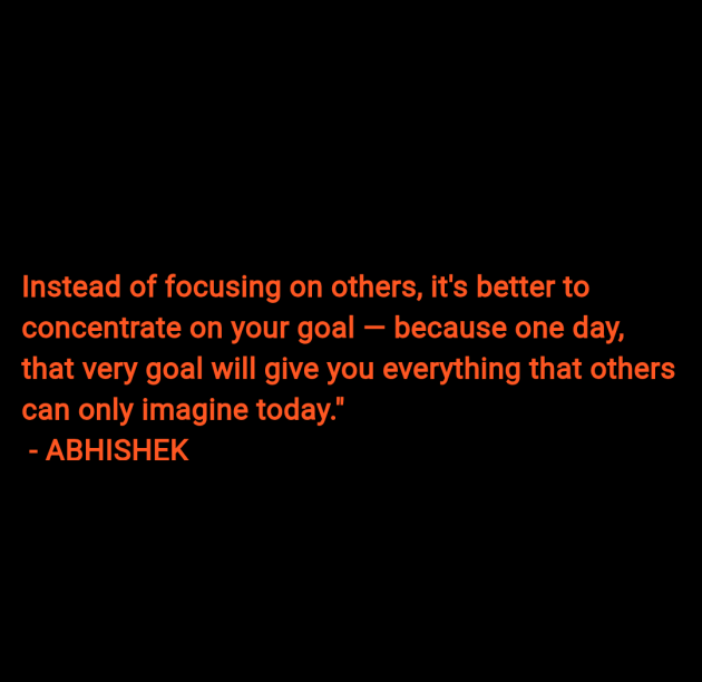 English Quotes by ABHISHEK : 111981976