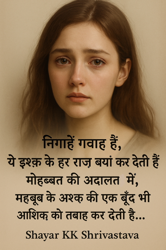 Hindi Shayri by Shayar KK Shrivastava : 111982230
