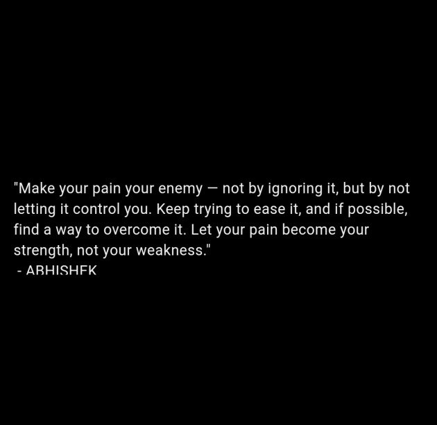 English Quotes by ABHISHEK : 111982478