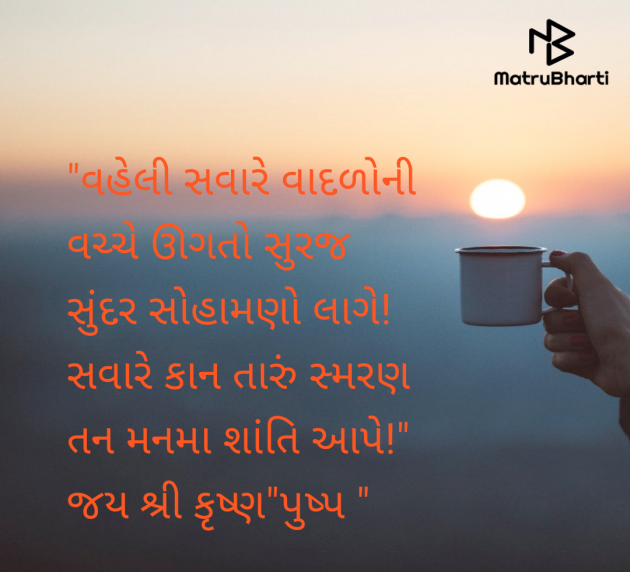 Gujarati Whatsapp-Status by Thakor Pushpaben Sorabji : 111983093