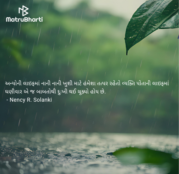 Gujarati Blog by Nency R. Solanki : 111984255