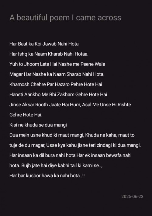 Post by tanvi on 24-Jun-2025 07:50pm