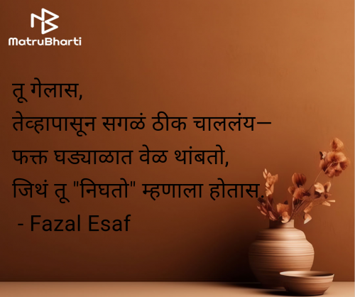 Post by Fazal Esaf on 26-Jun-2025 12:39am