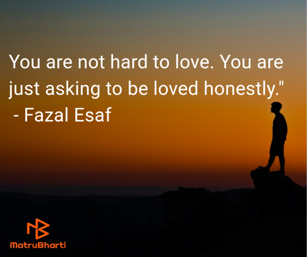 English Quotes by Fazal Esaf : 111985524