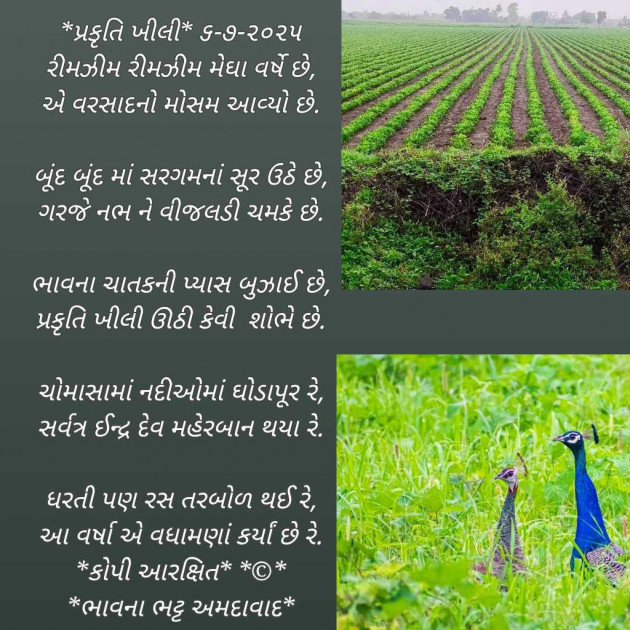 Gujarati Poem by Bhavna Bhatt : 111985900