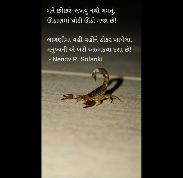Gujarati Blog by Nency R. Solanki : 111986944