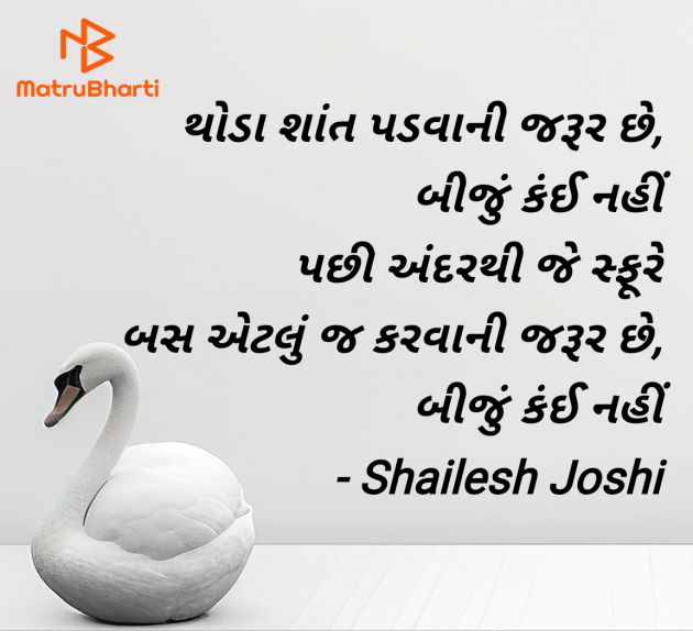 Gujarati Thought by Shailesh Joshi : 111987309