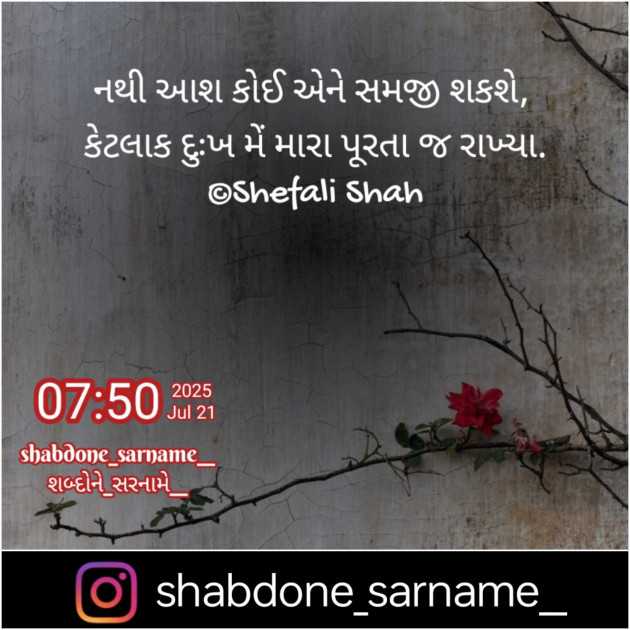 Gujarati Whatsapp-Status by Shefali : 111988328