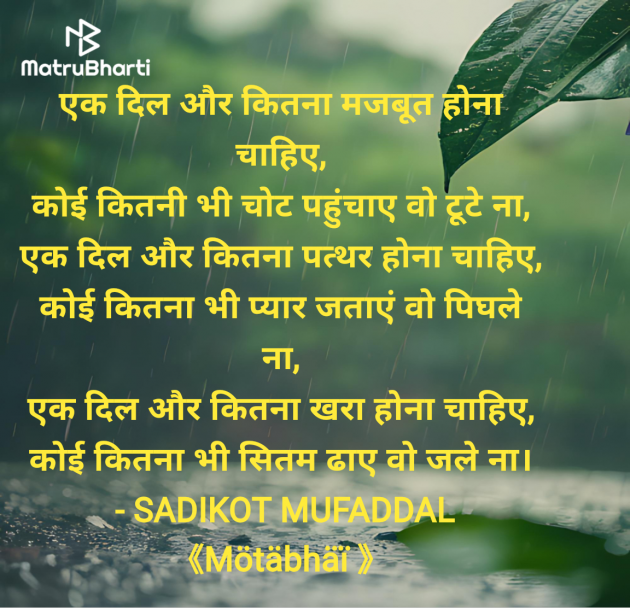 Hindi Good Morning by SADIKOT MUFADDAL 《Mötäbhäï 》 : 111989537